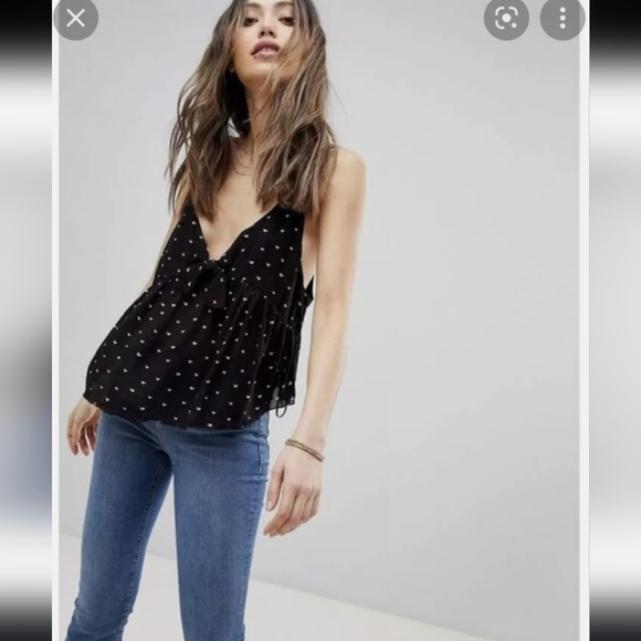 Free People Tops - Women's Free People Intimately Riveria Romance Cami Top, Size Medium